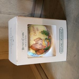 Hallmark 1982 Betsy Clark 10th in the Series Satin Unbreakable Ornament